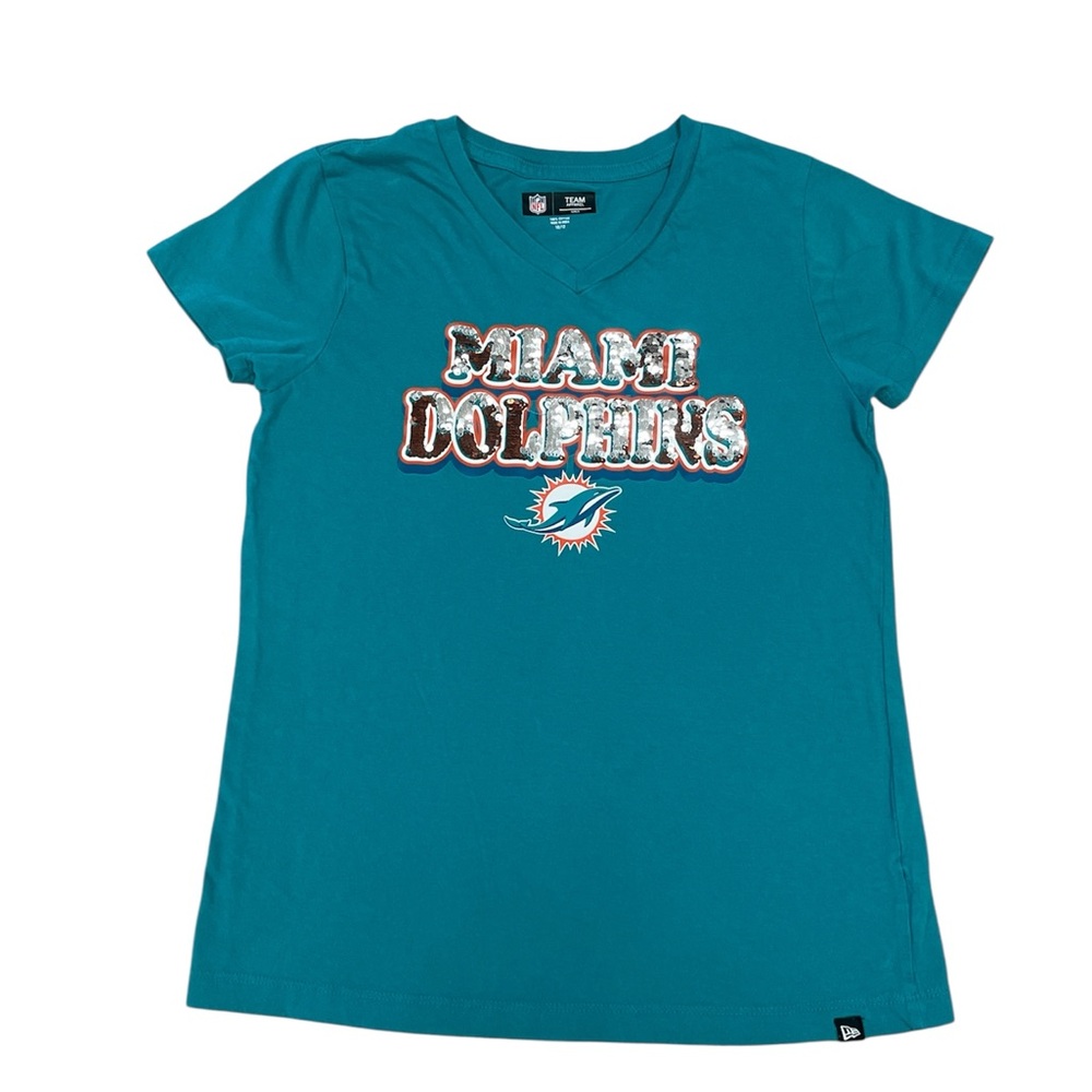 NFL Miami Dolphins Kids Teal T-Shirt